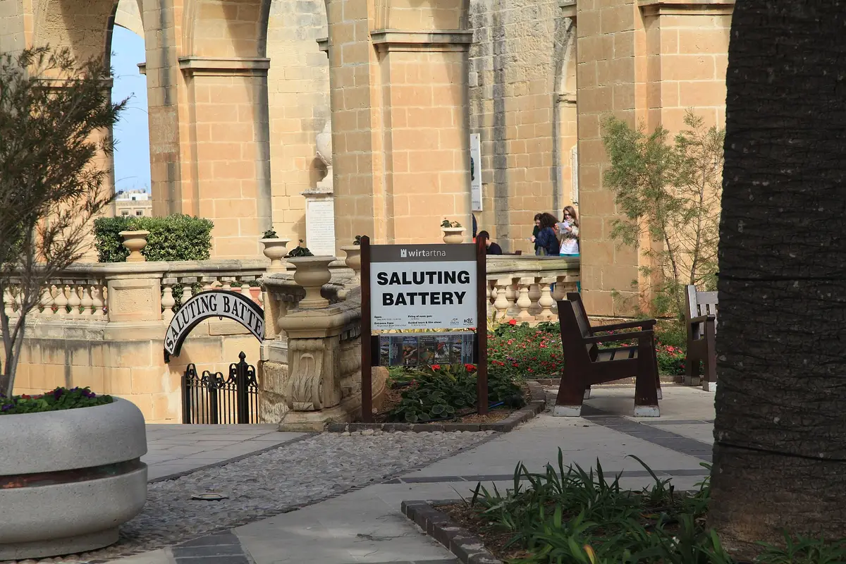 The Saluting Battery — wedding venue in Malta