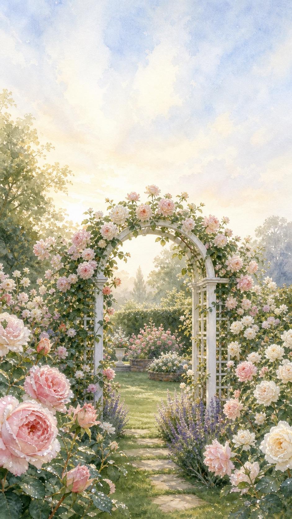 Bloom digital wedding invitation — the opening frame of its video hero
